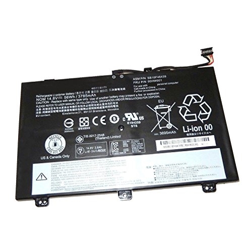 Batterie T6 Power Pour Lenovo ThinkBook 14s Yoga G3 IRU - Li-Poly 15,36V 3907mAh (60Wh), 4 Cellules