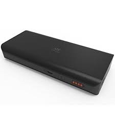 Power Bank Battery for Phones and Tablets 10,000 mAh Black Case